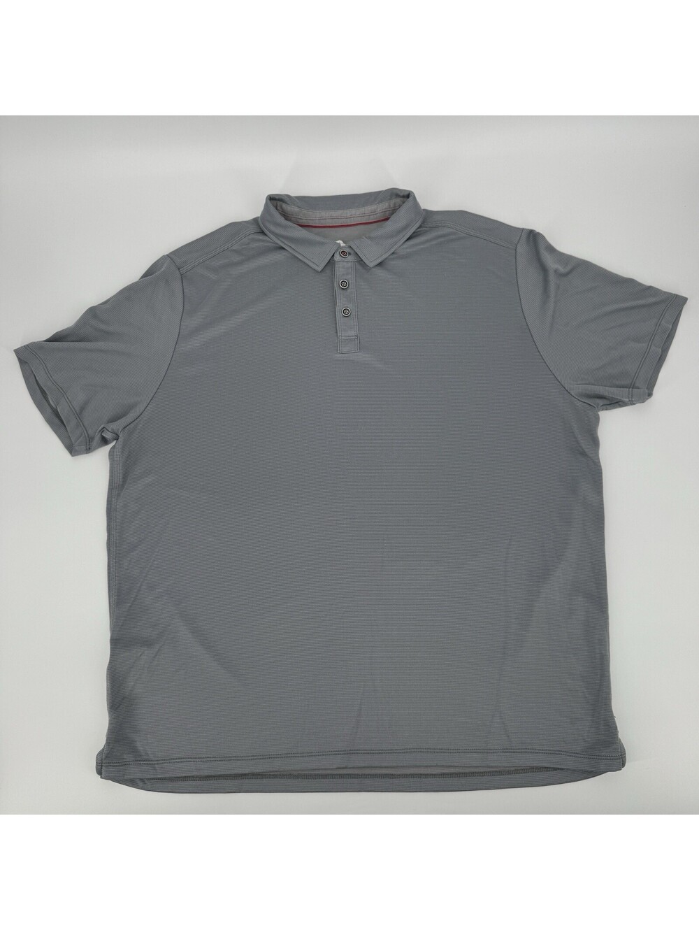 Tommy Bahama Polo Shirt Gray Casual Comfort Outdoors Golf Men’s Size XXL